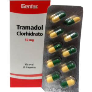 (C)TRAMADOL 50MG CAJA X 10 CÁPSULAS