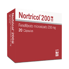 NORTRICOL(FENOFIBRATO) 200 MG CÁPSULAS