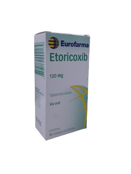 ETORICOXIB 120 MG TABLETA RECUBIERTA