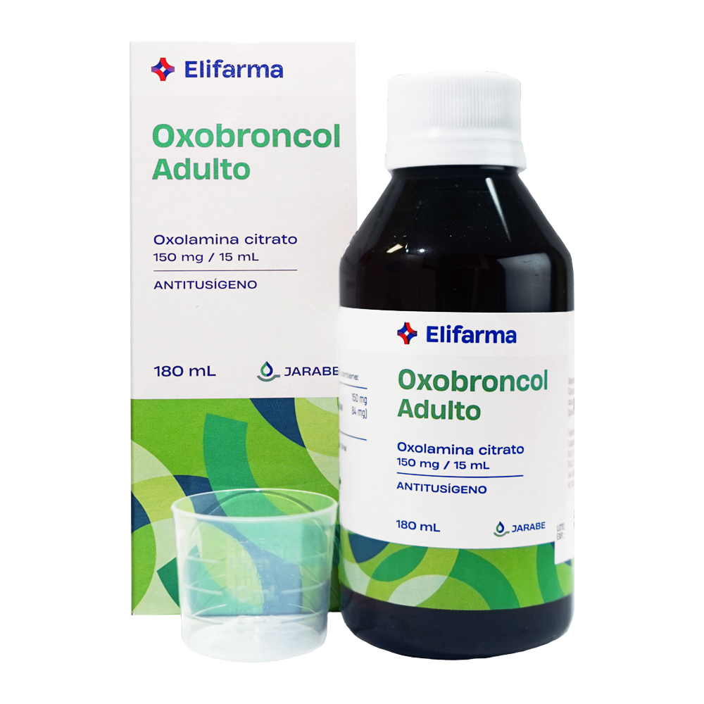 OXOBRONCOL(OXOLAMINA) ADULTO 150MG/15ML FCO 180ML