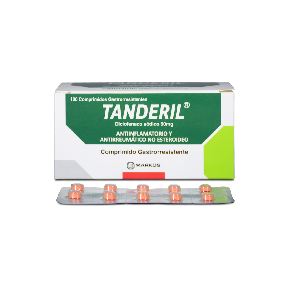 TANDERIL 50MG(DICLOFENACO) /TABLETA