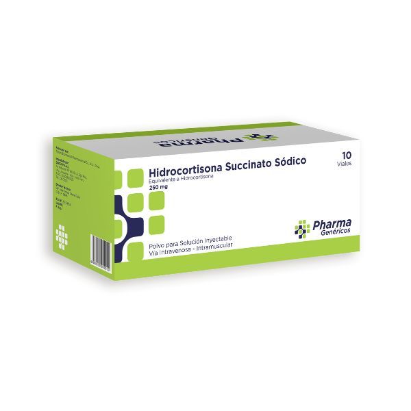 HIDROCORTISONA SUCCINATO SÓDICO 250MG IV/IM