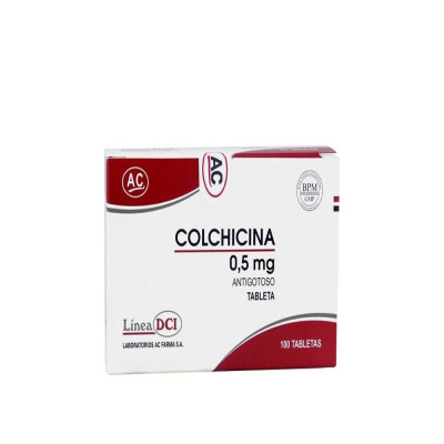 COLCHICINA 0.5 MG TABLETA