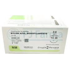 NYLON AZUL 2/0 TC 20