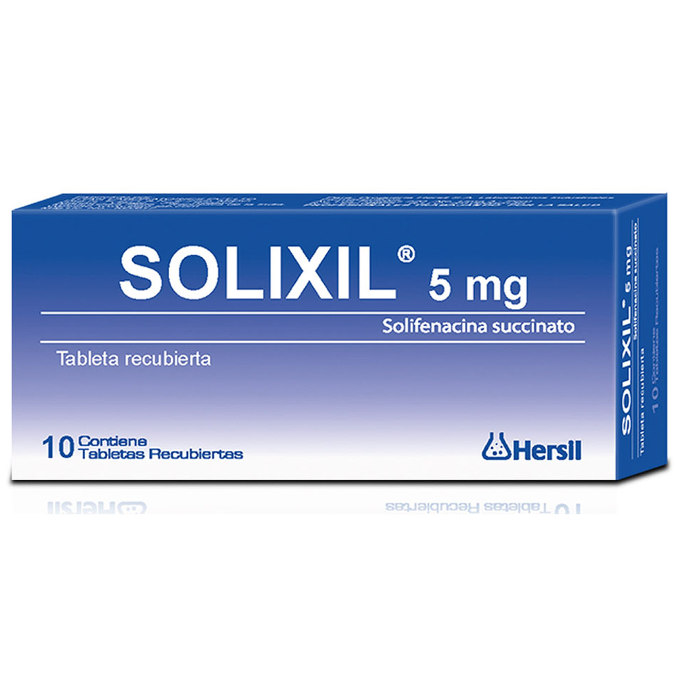 SOLIXIL 5MG(SOLIFENACINA SUCCINATO TABLETA