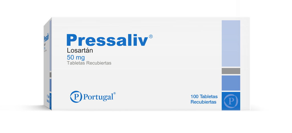 PRESSALIV 50 MG (LOSÁRTAN POTÁSICO) TAB REC