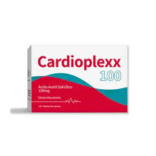 CARDIOPLEXX 100 MG (ÁCIDO ACETIL SALICILICO) TABLETA RECUBIERTA