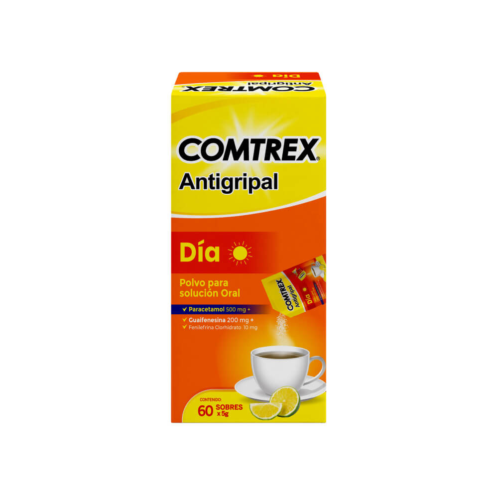COMTREX ANTIGRIPAL DIA/SOBRE(PARACETAMOL500MG/GUAIFENESINA/200MG/FENILEFRINA CLORHIDRATO10MG