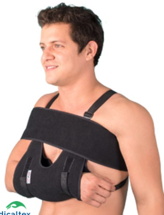 CABESTRILLO CON INMOVILIZADOR DE HOMBRO LM101 NEGRO TALLA (S)