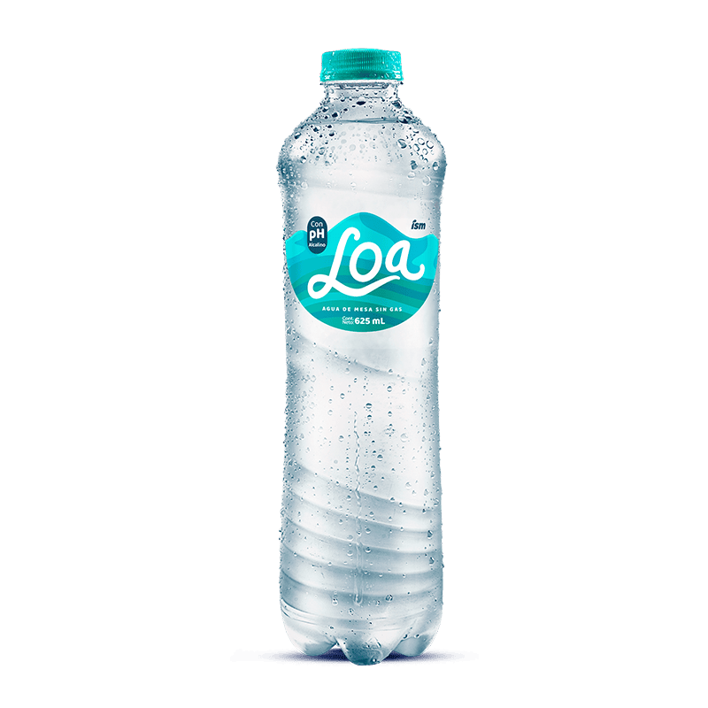 AGUA LOA 625 ML PH ALCALINO