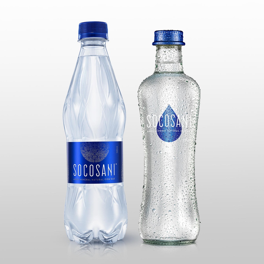 AGUA SOCOSANI 500 ML CON GAS