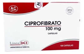 CIPROFIBRATO 100MG-CAP