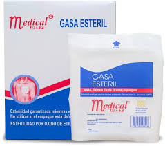(ALM)GASA ESTERIL  7.5 CM X7.5 CM