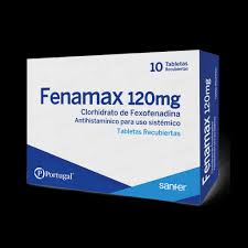 FENAMAX 120MG (FEXOFENADINA) CJA X 10 TAB REC