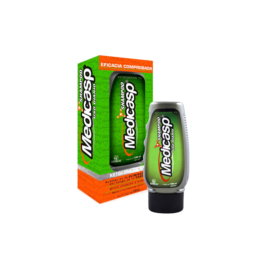 MEDICASP 1% (KETOCONAZOL)-SHAMPOO-130ML
