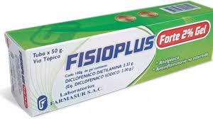 FISIOPLUS FORTE 2% GEL (DICLOFENACO DIETILAMINA 2.32G- DICLOFENACO SÓDICO 2G