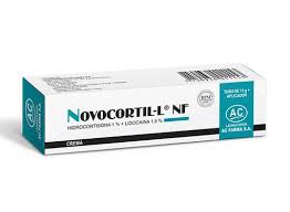 NOVOCORTIL-L NF 1% (HIDROCORTISONA 1% + LIDOCAINA 1.5% CREMA CON APLICADOR