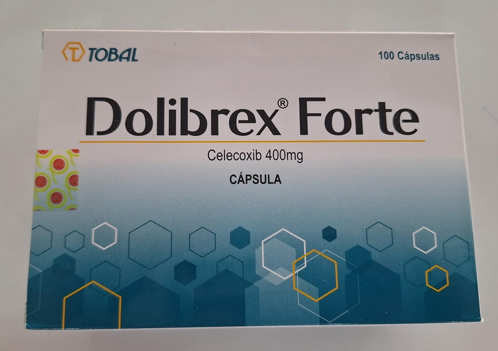 DOLIBREX FORTE 400MG (CELECOXIB)CJA X 100 CAPSULA