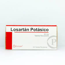 LOSARTÁN POTÁSICO 50MG CJAX 100