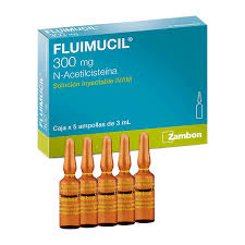 FLUIMUCIL 300MG/3ML (ACETILCISTEÍNA) AMP