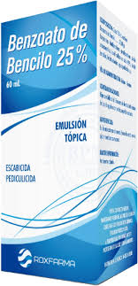 BENZOATO DE BENCILO 25% FRASCO X 60 ML