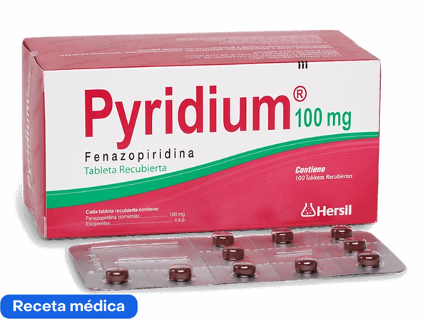 PYRIDIUM 100MG (FENAZOPIRIDINA) TABLETA
