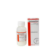 DICLOXACILINA 250MG/5ML X 6ML JARABE