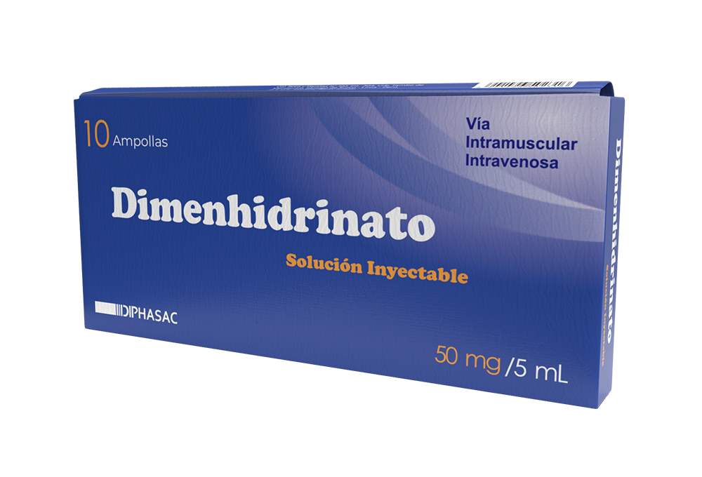 DIMENHIDRINATO 50mg/5ml - AMPOLLA IM/IV
