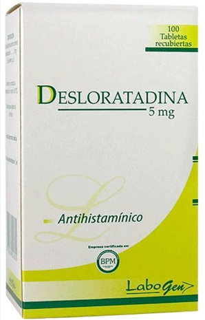 DESLORATADINA 5MG TAB. REC.