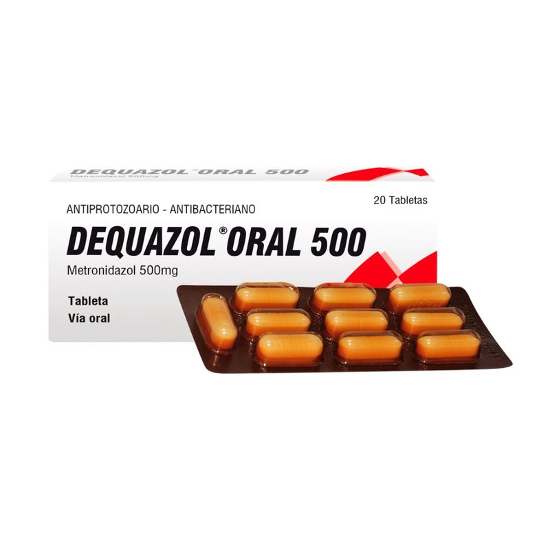 DEQUAZOL ORAL 500 (METRONIDAZOL 500MG)X 60 TAB