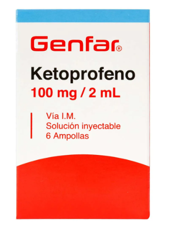 KETOPROFENO 100MG/2ML AMP - IM