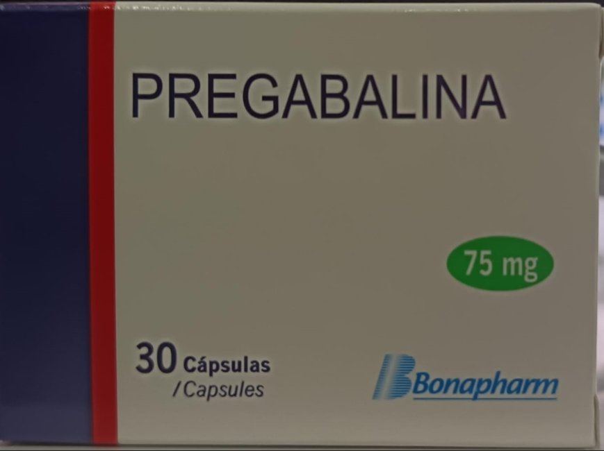 PREGABALINA 75 MG CÁPSULAS