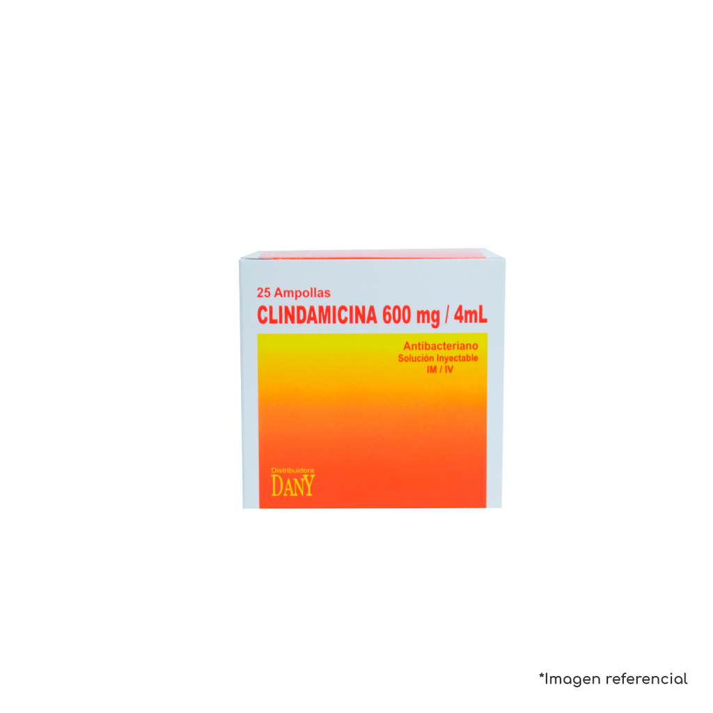 CLINDAMICINA 600 MG/4ML AMPOLLA