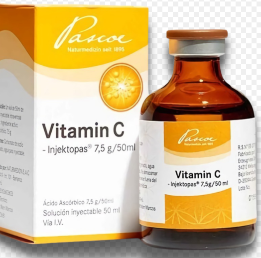 VITAMINA C- 7.5G/50ML (ÁCIDO ASCÓRBICO ) SOLUCIÓN INYECTABLE