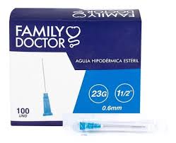 AGUJA HIPODERMICA Nº23G X 1