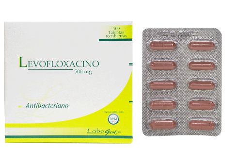 LEVOFLOXACINO 500MG TABLETA