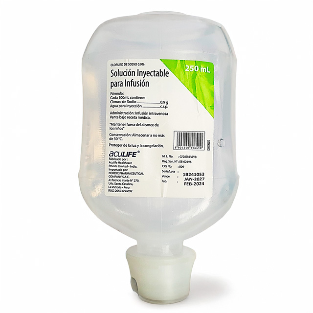 CLORURO DE SODIO  0.9% x 250ml