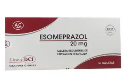 ESOMEPRAZOL 20MG TABLETAS