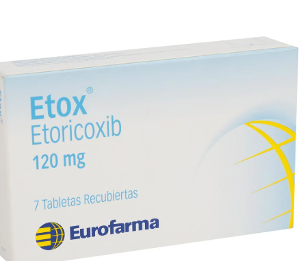 ETOX 120 MG (ETORICOXIB) TABLETA RECUBIERTA