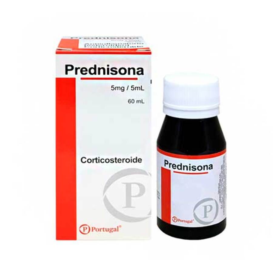 PREDNISONA 5MG/5ML FCO X 120 ML