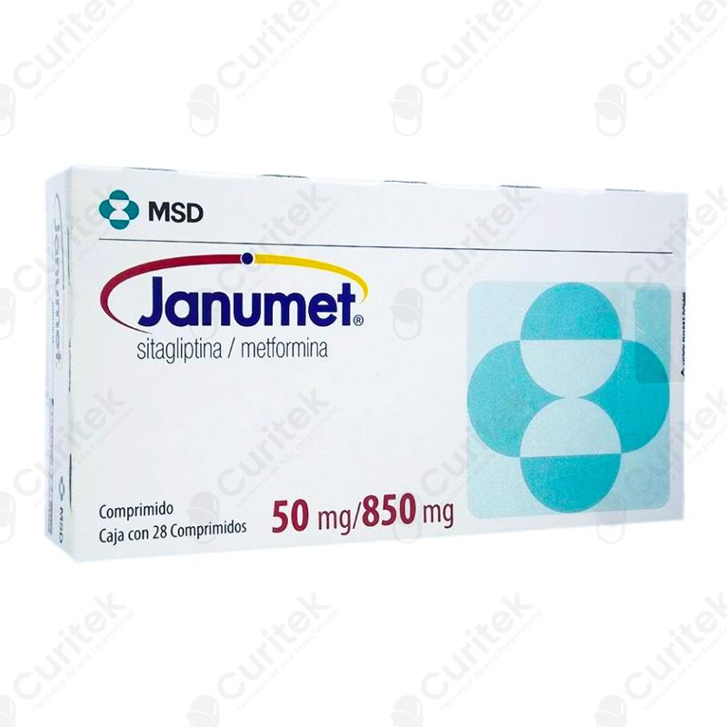 JANUMET 50 - 1000 MG TABLETA