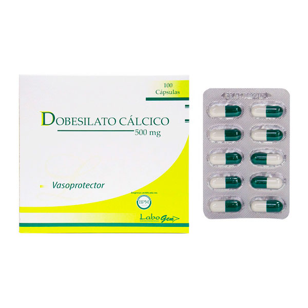 DOBESILATO CALCICO 500MG CAP.