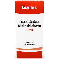 BETAHISTINA DICLORHIDRATO  16MG CJA X 20TAB