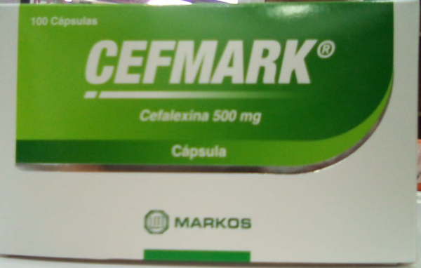 CEFMARK (CEFALEXINA 500MG)CÁPSULA