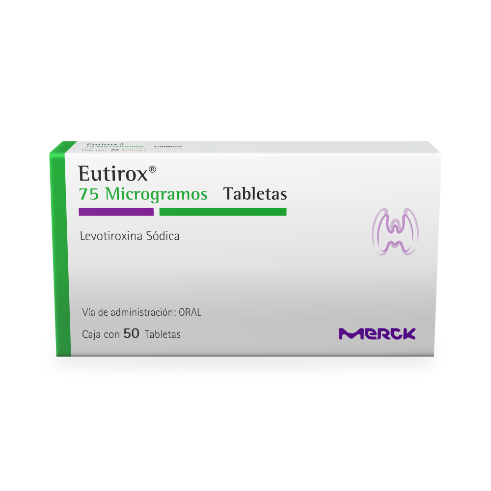 EUTIROX 100 MG CAJAC X 50 (LEVOTIROXINA) TABLETA