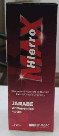 HIERRO MAX50 MG (HIERRO POLIMALTOSADO) FCO X 150ML JARABE