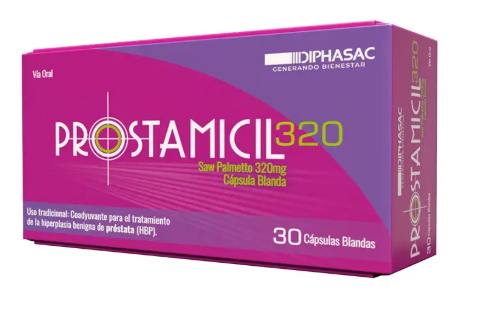 PROSTACIL 320MG (SAW PALMETTO)CÁPSULAS