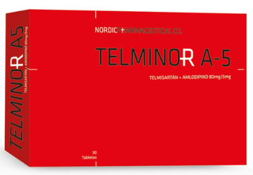 TELMINOR-A-5(TELMISARTÁN+AMLODIPINO 80MG/5MG