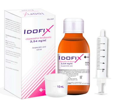 IDOFIX (CLORPERASTINA FENDIZOATO 3,54 MG/ML)SUSPENSIÓN ORAL 120ML