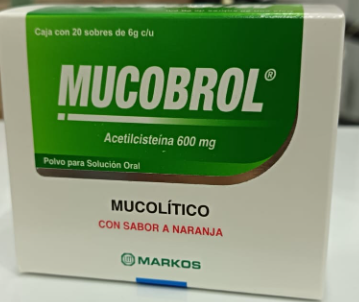 MUCOBROL 600MG (ACETILCÍSTEINA) SOBRE/2.5g